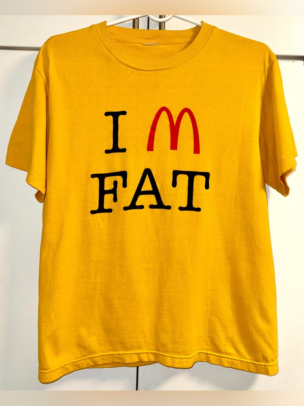 Vintage McDonalds Parody “I’m Fat” Funny Novelty T-Shirt